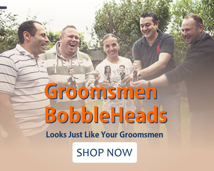groomsmen bobbleheads